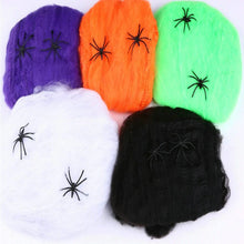 Load image into Gallery viewer, Stretchable Spider Web Party Decoration