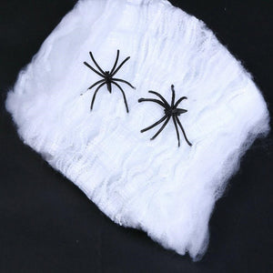 Stretchable Spider Web Party Decoration